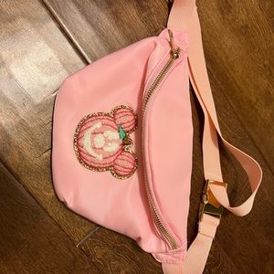 Pink Mickey Halloween fanny pack